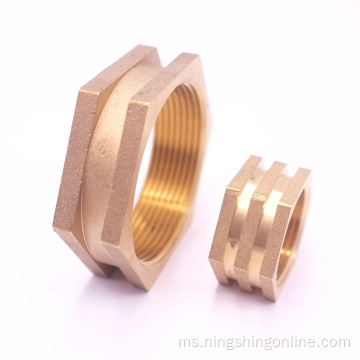 Nuts Hexagonal Customized Brass